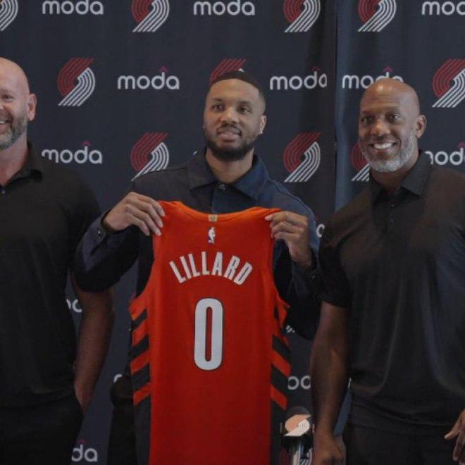 利拉德：很感激有機會回開拓者，會慢慢恢復傷病回到以前的狀態